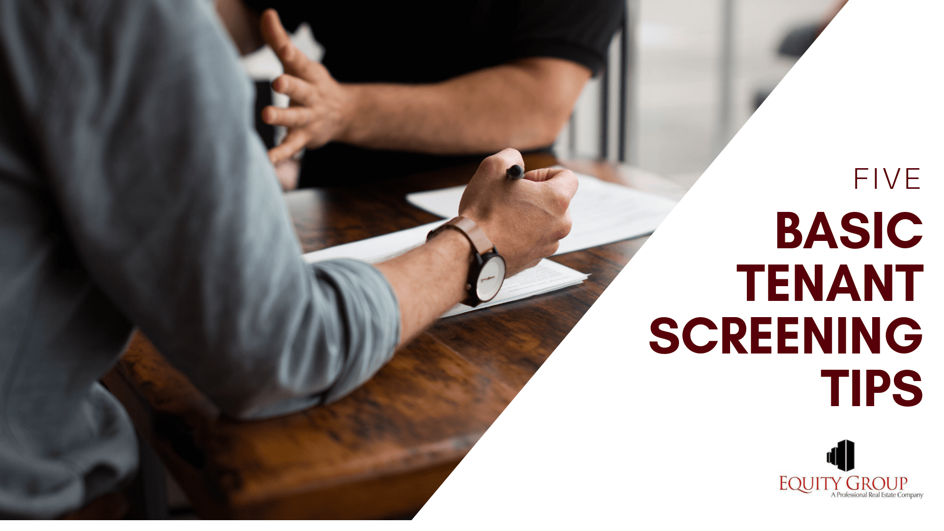 Five Basic Tenant Screening Tips Visalia Property Management Advice