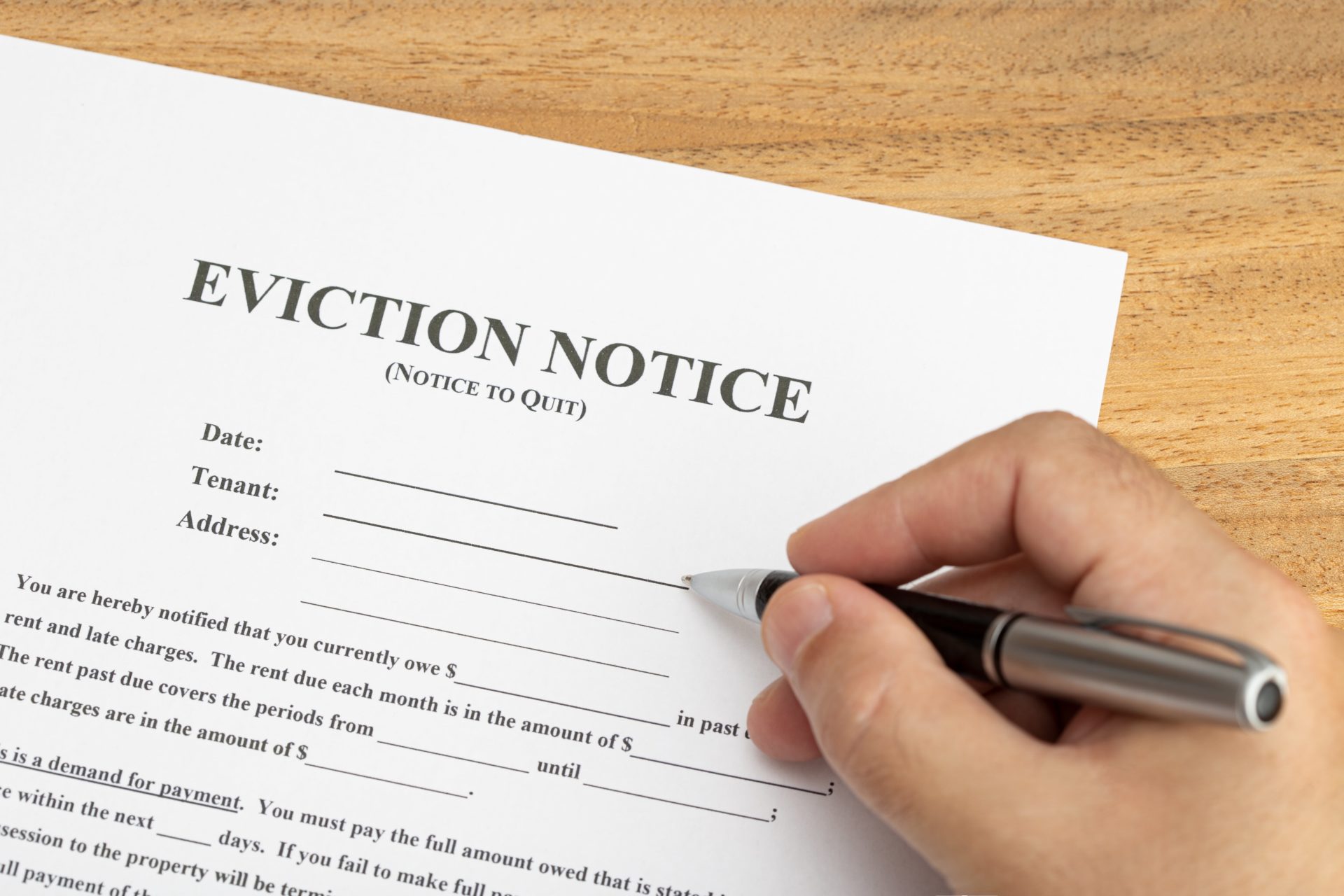 Eviction Notice