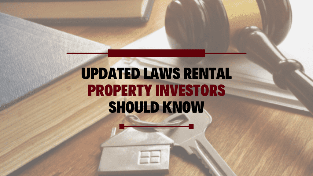 Updated Laws Rental Property Investors in CA Should Know - Article Banner