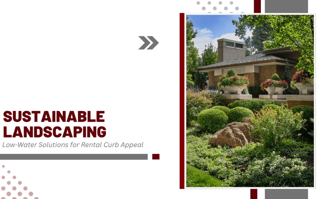 Sustainable Landscaping: Low-Water Solutions for Hanford Rental Curb Appeal