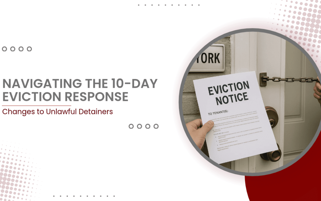 Navigating the 10-Day Eviction Response: Changes to Visalia Unlawful Detainers