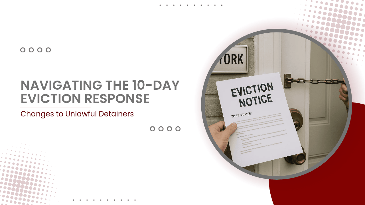 Navigating the 10-Day Eviction Response: Changes to Visalia Unlawful Detainers